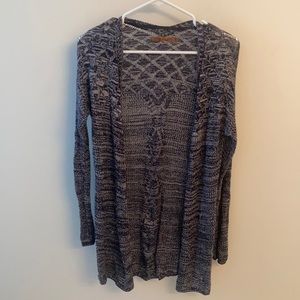 Belldini Blue long Sweater Overcoat Cardigan